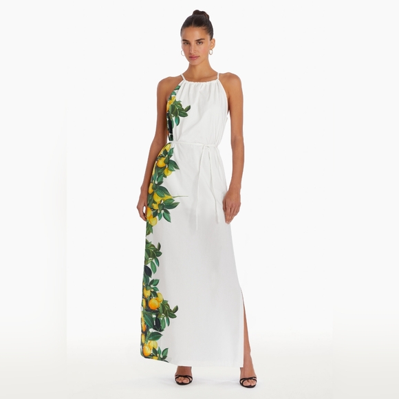 NEW Amanda Uprichard Alicanta White Maxi Dress – Size XS 🍋 - Picture 7 of 16